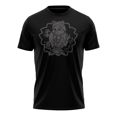 Koszulka Judo Onia Logo Czarna UNISEX
