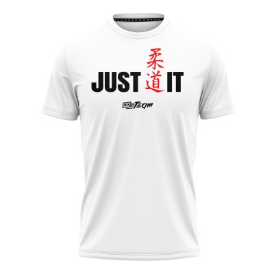 Koszulka Judo Onia Just Judo It Biała UNISEX
