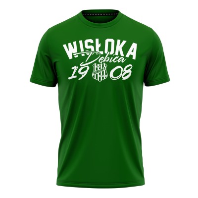 Koszulka Bawełniana Wisłoka 1908 Zielona